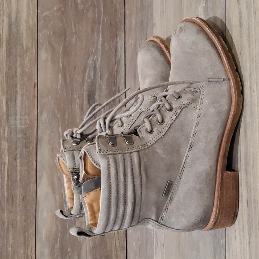 Sofft ankle leather boots sz 7M shoes
